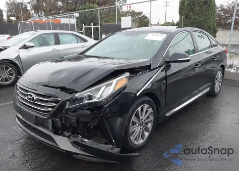 2016 Hyundai Sonata Sport из США, поврежденный, VIN 5NPE34AF9GH336699